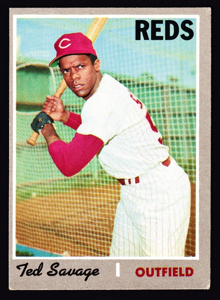 1970 Topps #602 Ted Savage GD