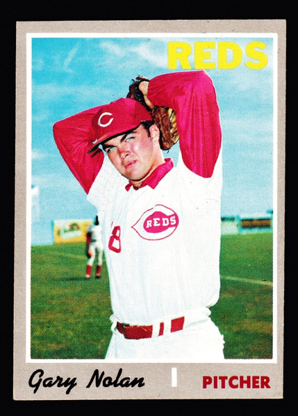 1970 Topps #484 Gary Nolan EX-