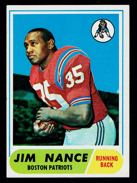 1968 Topps #072 Jim Nance RC VGEX