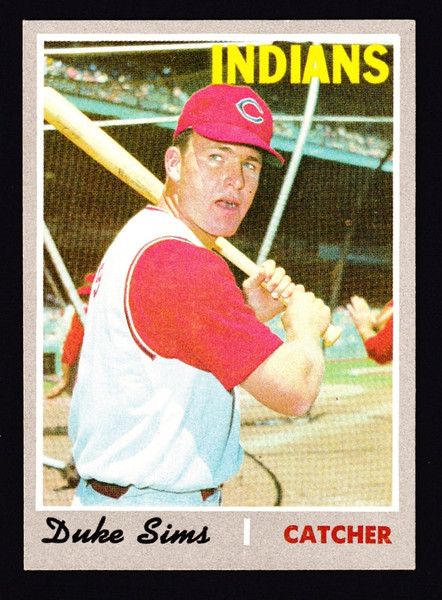 1970 Topps #275 Duke Sims EX+