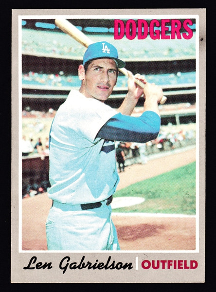 1970 Topps #204 Len Gabrielson EX+