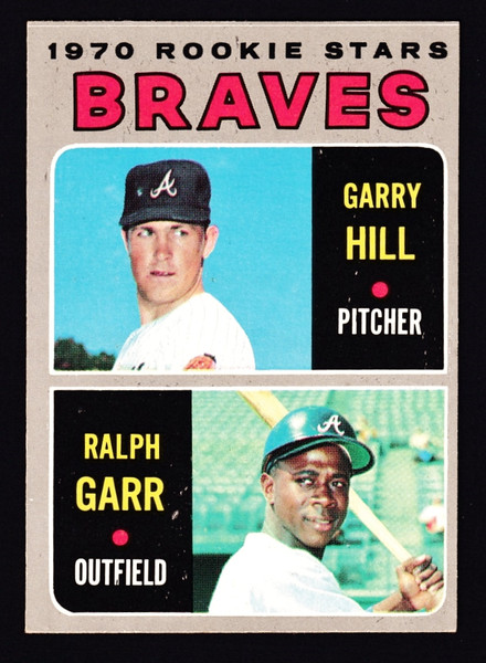 1970 Topps #172 Braves Rookies Ralph Garr RC EX-