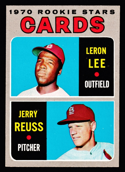 1970 Topps #096 Cardinals Rookies Jerry Reuss EX+