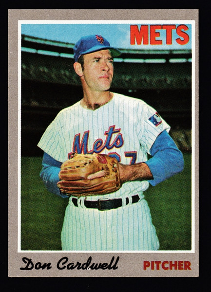 1970 Topps #083 Don Cardwell EX-