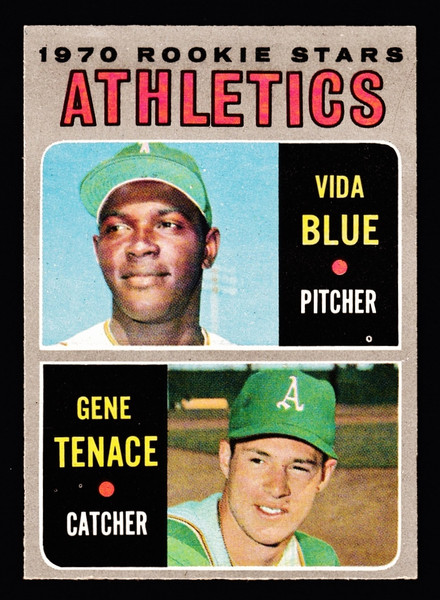 1970 Topps #021 Vida Blue Gene Tenace RC EX