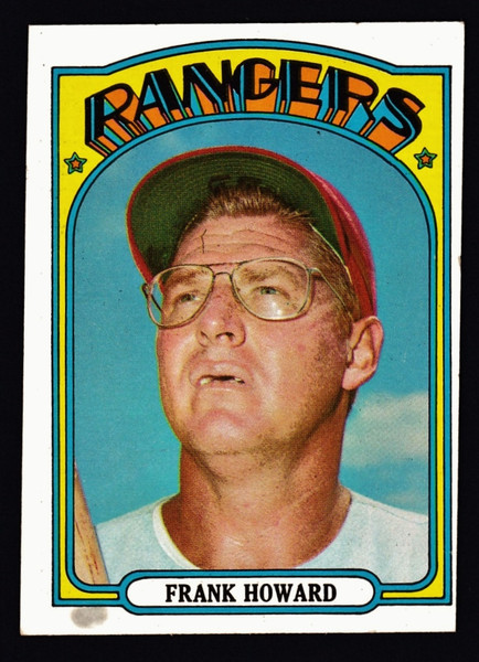 1972 Topps #350 Frank Howard VG