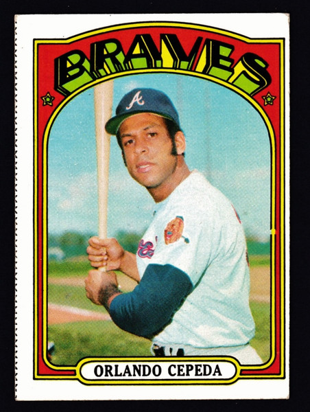 1972 Topps #195 Orlando Cepeda GD+