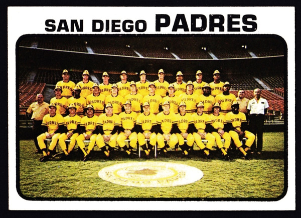 1973 Topps #316 San Diego Padres Team NM+