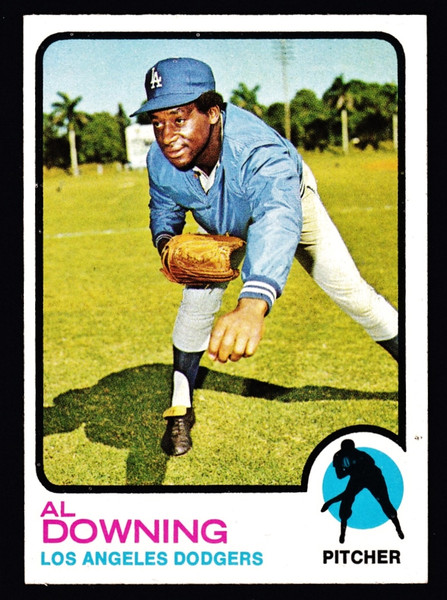 1973 Topps #324 Al Downing EX