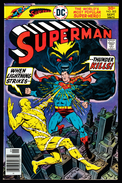 1976 DC Superman #303 VG/FN