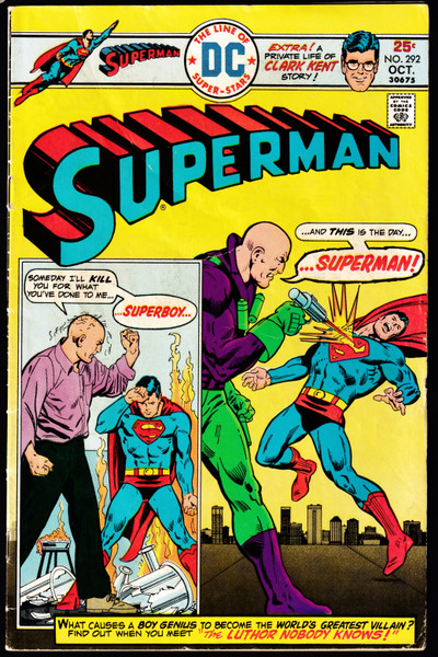 1975 DC Superman #292 GD+