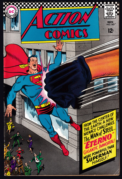 1966 DC Action Comics #343 FN/VF