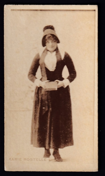 1880's N245 Sweet Caporal Actresses Marie Rostelle VGEX