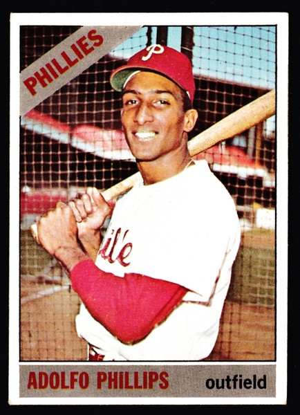 1966 Topps #032 Adolfo Phillips RC VGEX