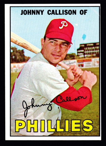 1967 Topps #085 Johnny Callison VG