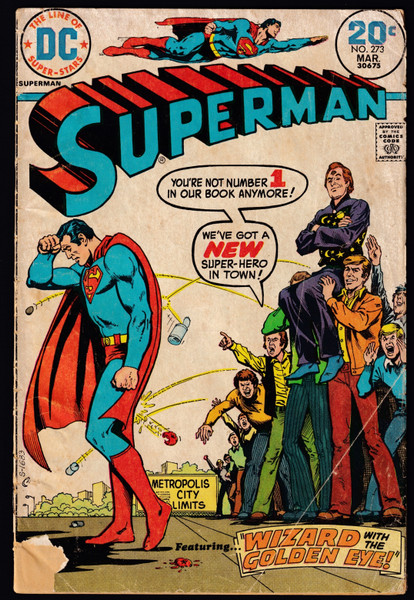 1973 DC Superman #273 GD