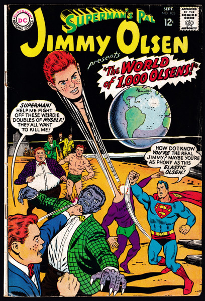 1967 DC Superman's Pal Jimmy Olsen #105 VG-