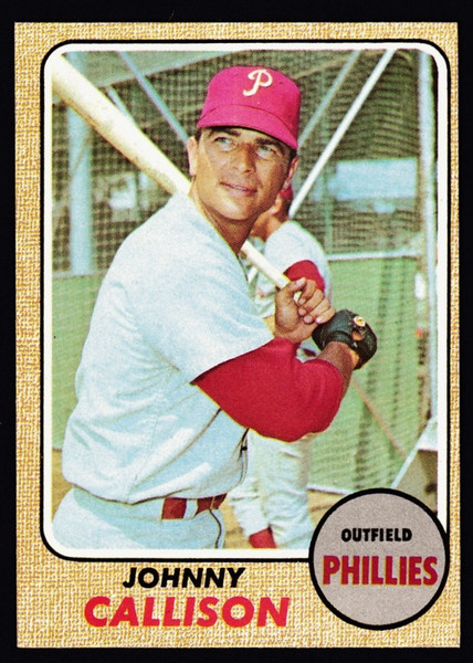 1968 Topps #415 Johnny Callison EX+