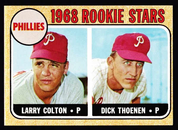 1968 Topps #348 Phillies Rookie Stars EX+