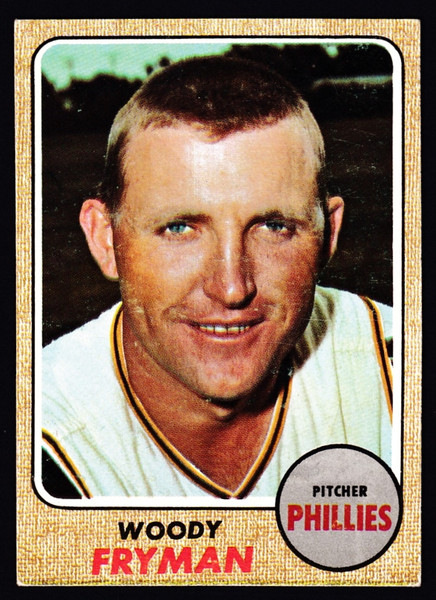 1968 Topps #112 Woody Fryman VGEX