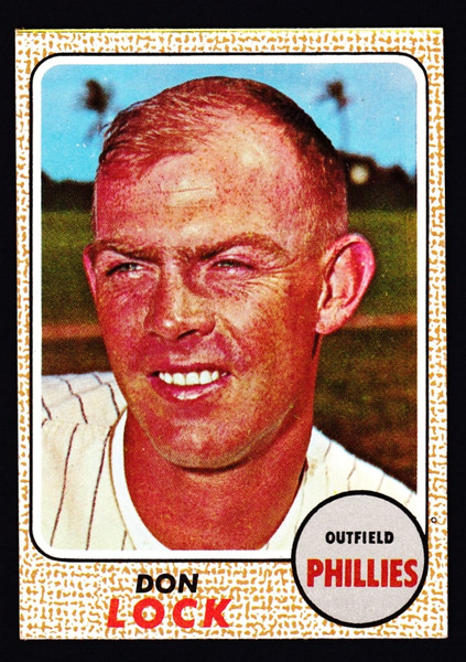 1968 Topps #059 Don Lock EX