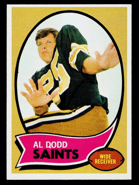 1970 Topps #123 Al Dodd RC NMMT