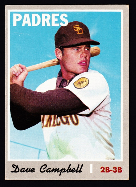 1970 Topps #639 Dave Campbell VG
