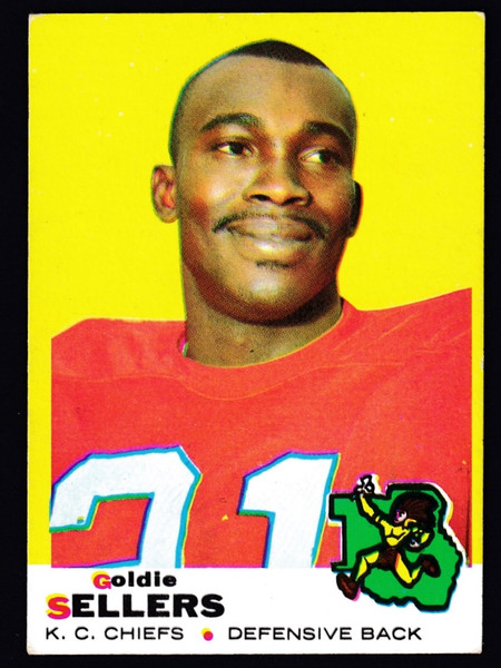 1969 Topps #119 Goldie Sellers RC VGEX