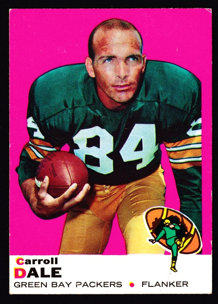 1969 Topps #077 Carroll Dale VGEX