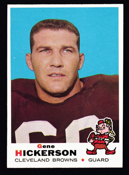 1969 Topps #209 Gene Hickerson EX+