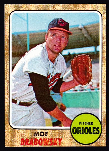 1968 Topps #242 Moe Drabowsky EX+