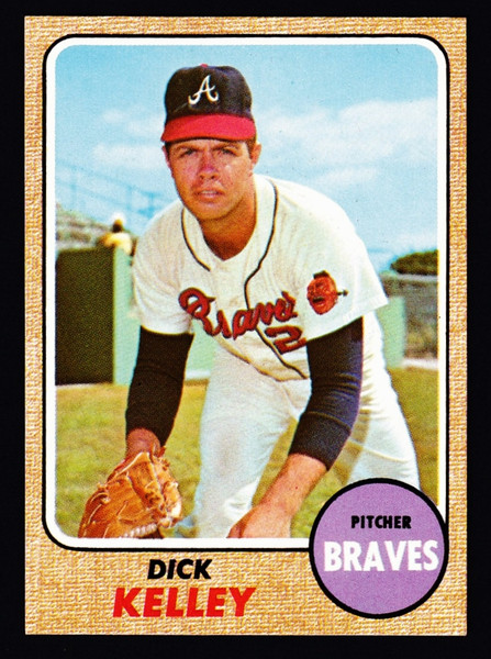 1968 Topps #203 Dick Kelley NM+