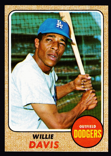 1968 Topps #208 Willie Davis NM