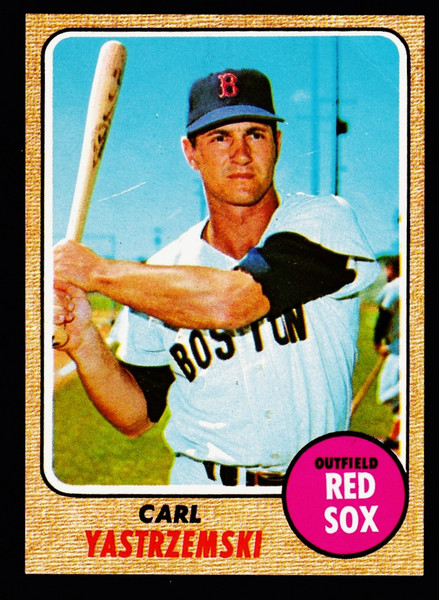 1968 Topps #250 Carl Yastrzemski VGEX