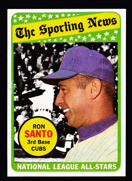 1969 Topps #420 Ron Santo AS EXMT+