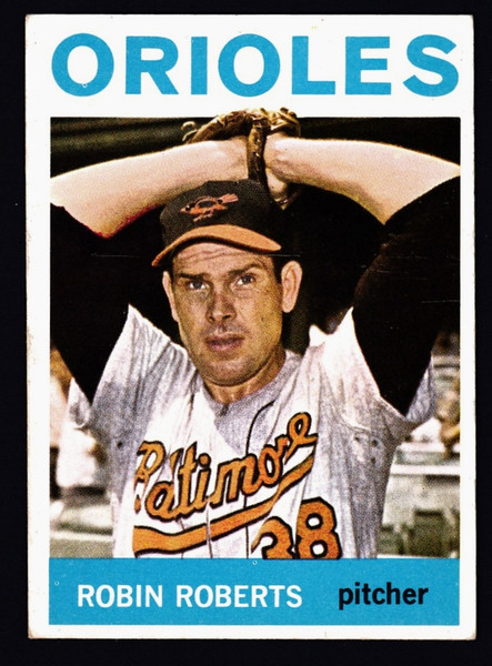 1964 Topps #285 Robin Roberts EX Orioles