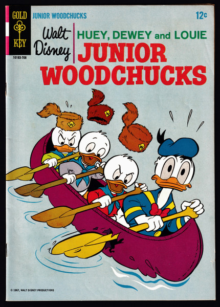 1967 Gold Key Huey, Dewey, and Louie Junior Woodchucks #2 FN