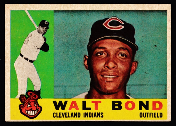 1960 Topps #552 Walt Bond RC VGEX