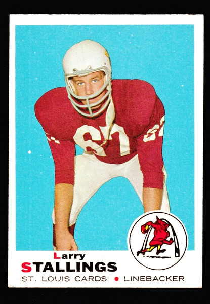 1969 Topps #134 Larry Stallings RC EX-