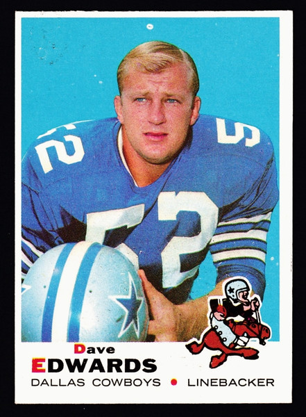 1969 Topps #210 Dave Edwards RC VGEX