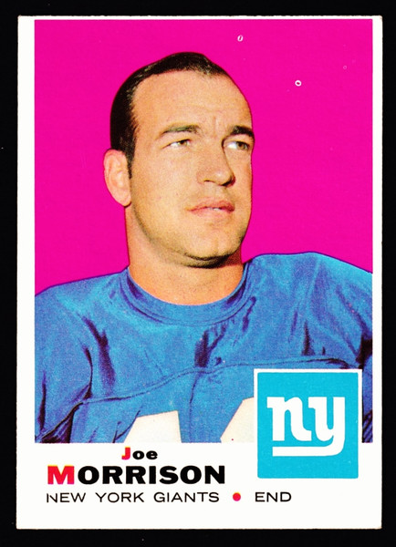 1969 Topps #175 Joe Morrison VG+