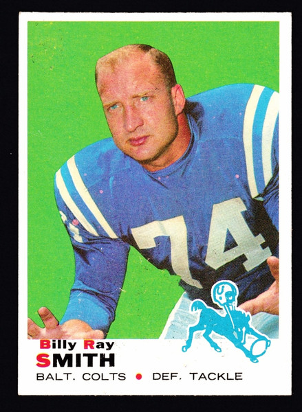 1969 Topps #185 Billy Ray Smith EX+