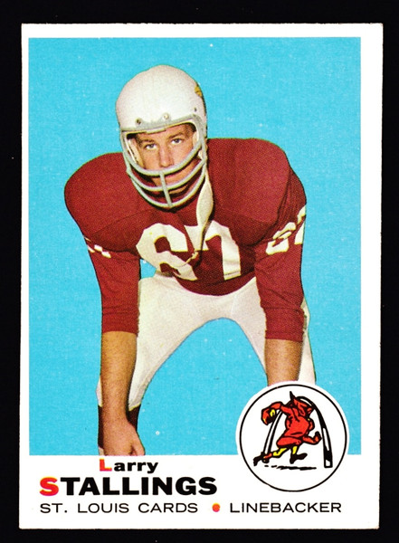 1969 Topps #134 Larry Stallings RC VGEX