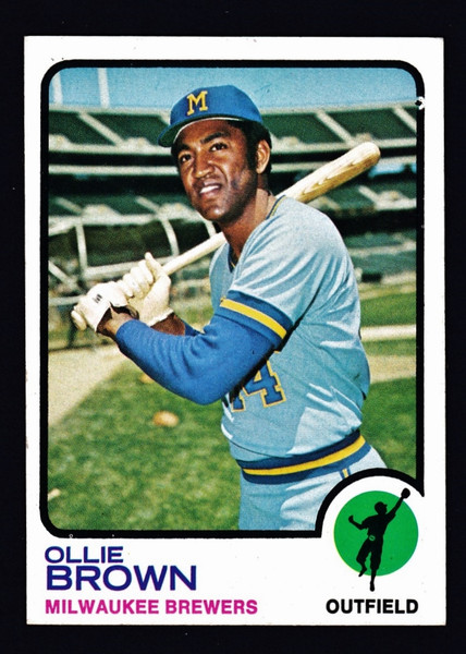 1973 Topps #526 Ollie Brown EX