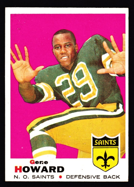 1969 Topps #149 Gene Howard RC GD+