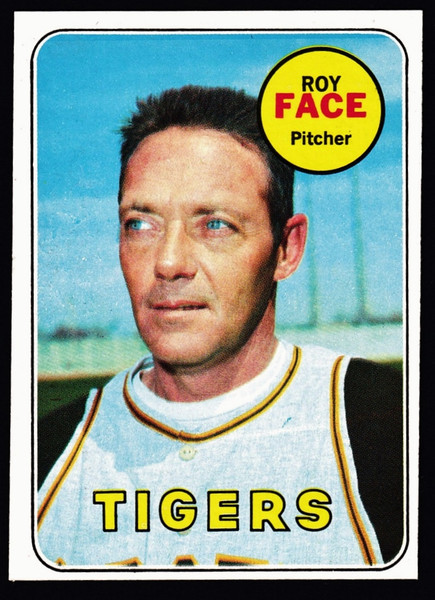 1969 Topps #207 Roy Face EX-