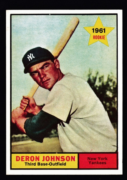 1961 Topps #068 Deron Johnson NMMT