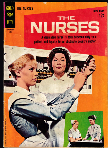 1963 Gold Key The Nurses #1 VG