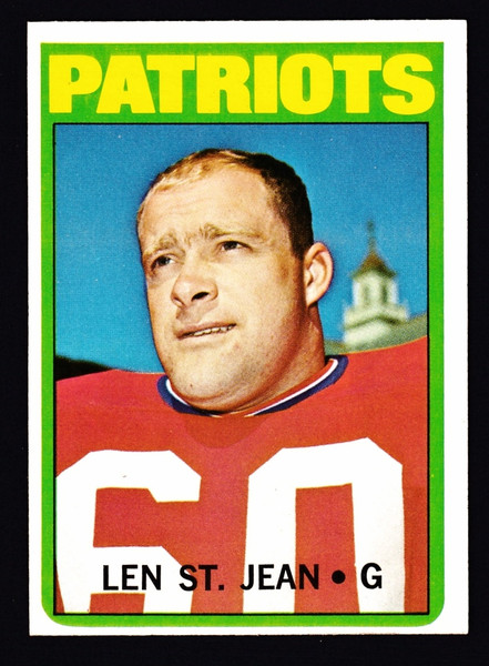 1972 Topps #023 Len St. Jean EX-