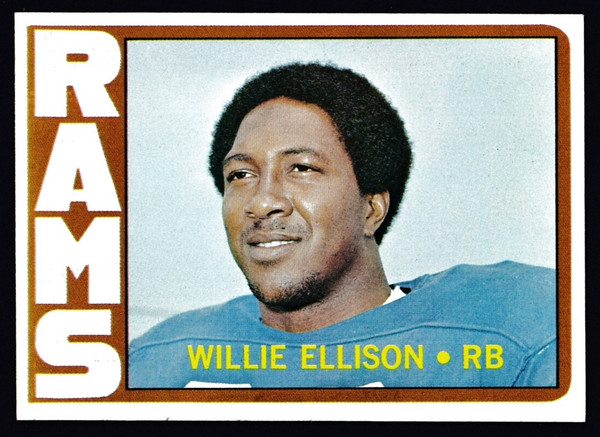 1972 Topps #062 Willie Ellison RC NM+